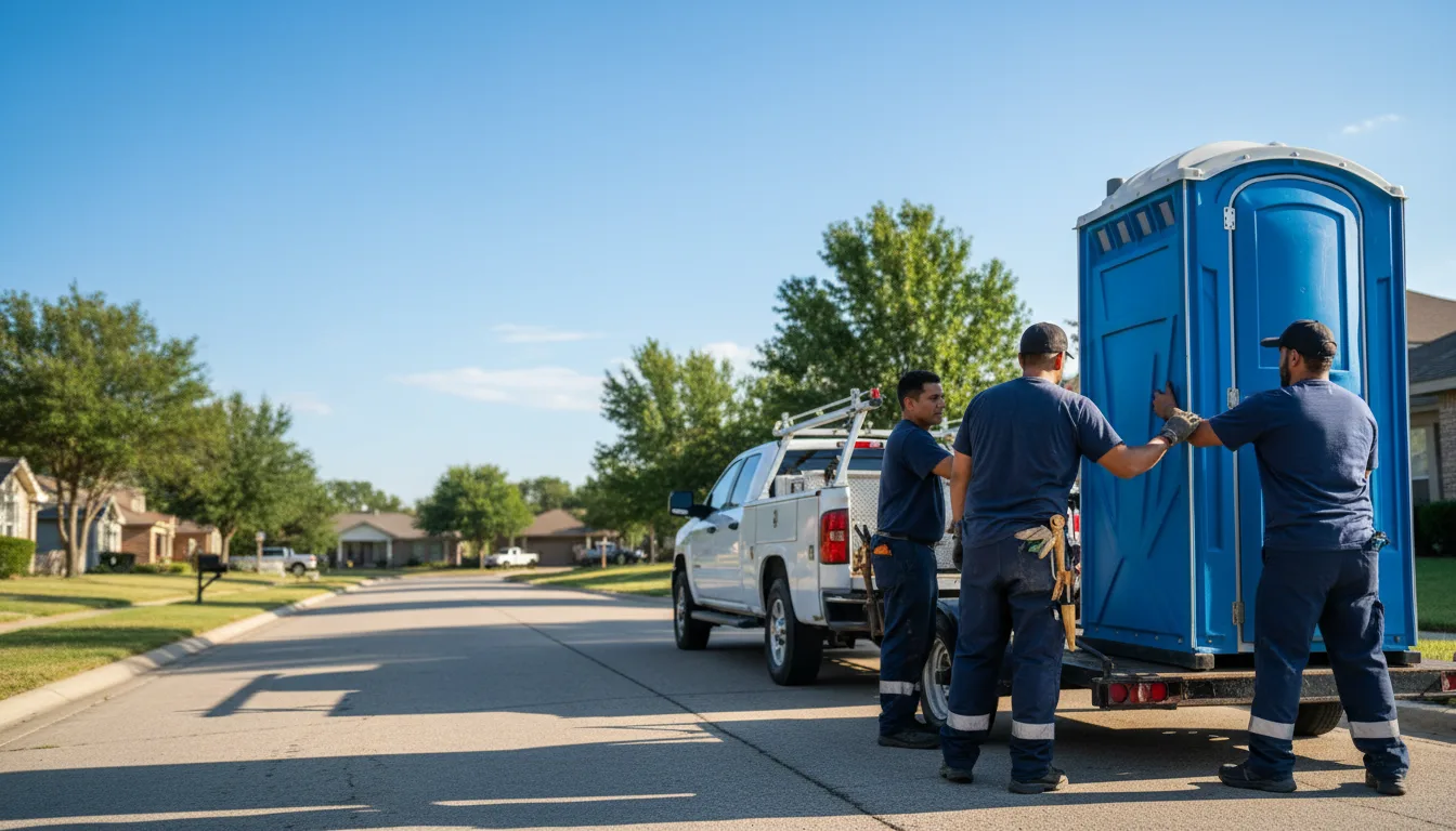 Portable Toilet Rental in Myra, TX near me